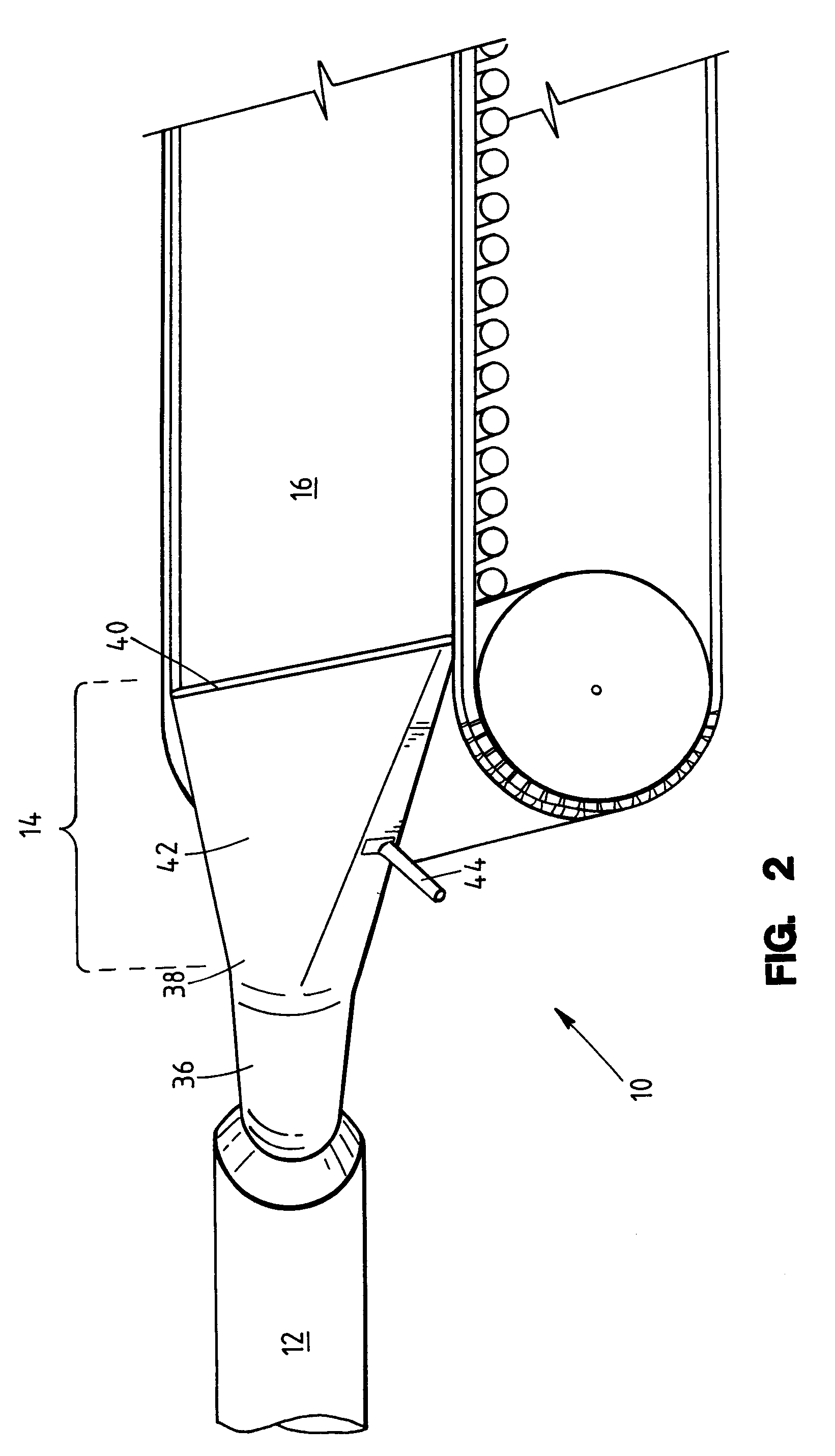Apparatus for preparing a gypsum wallboard core