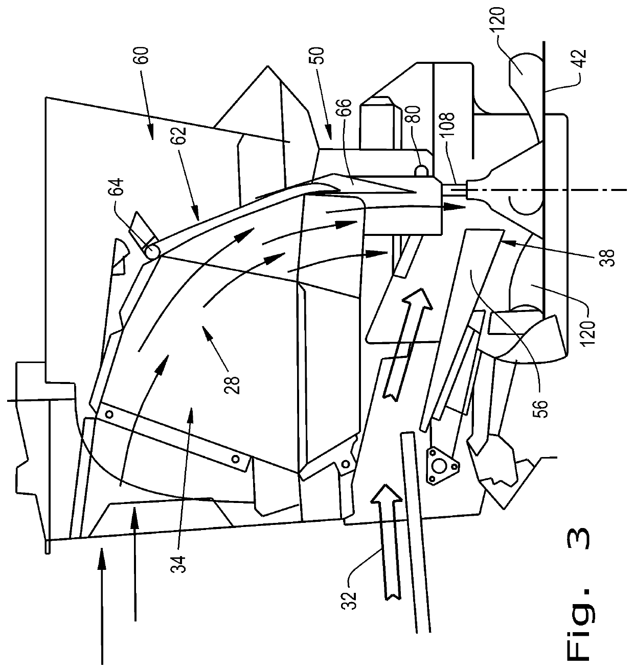 Spreader System for an Agricultural Harvester with an Oscillating Deflector
