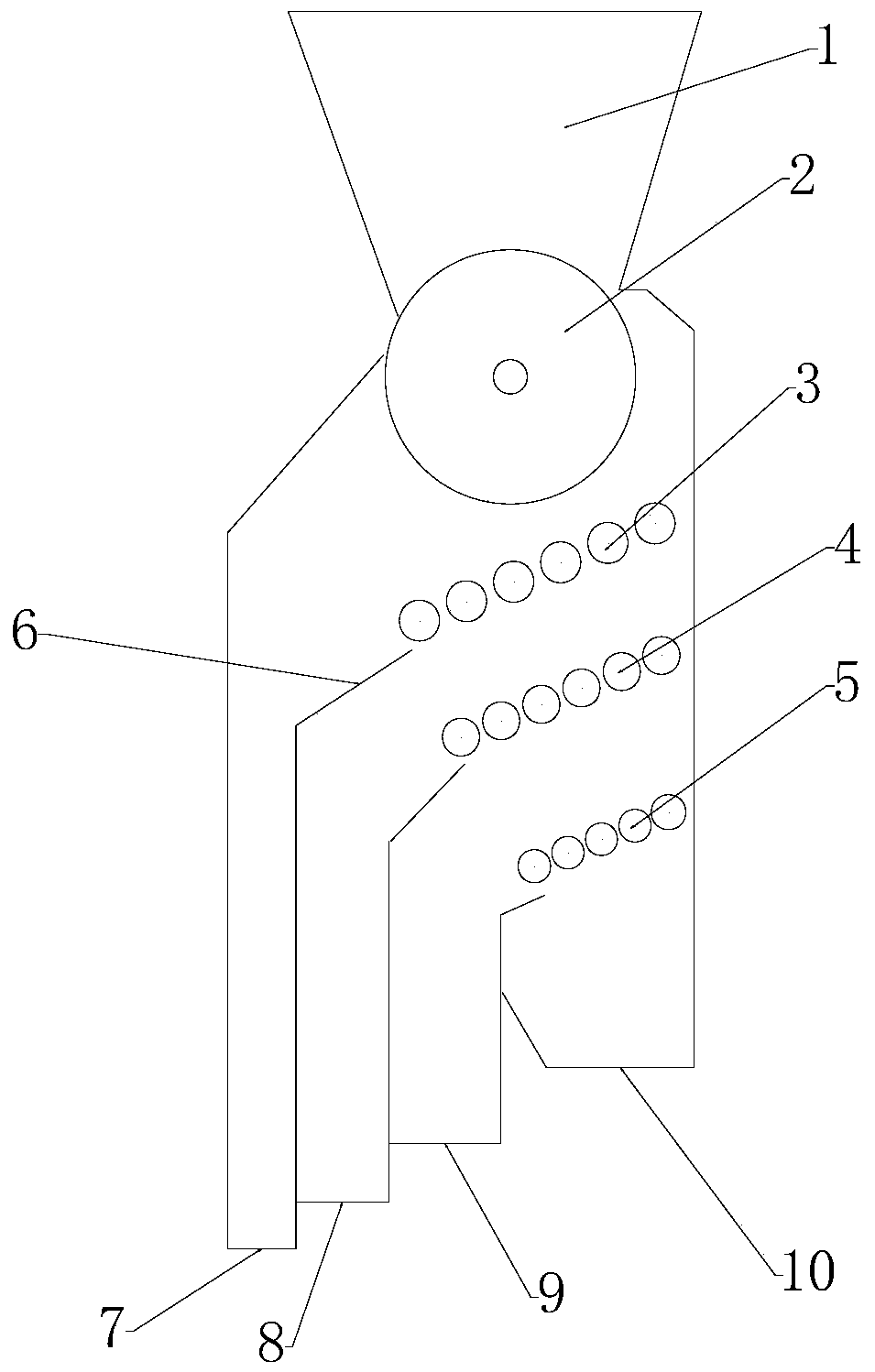 A kind of preparation method of sintering mixture and its distribution method and device