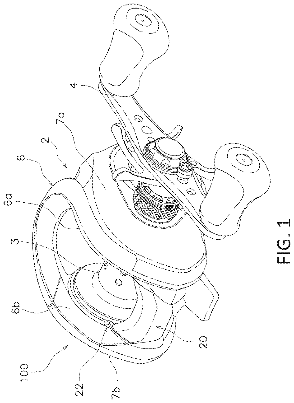 Dual-bearing reel