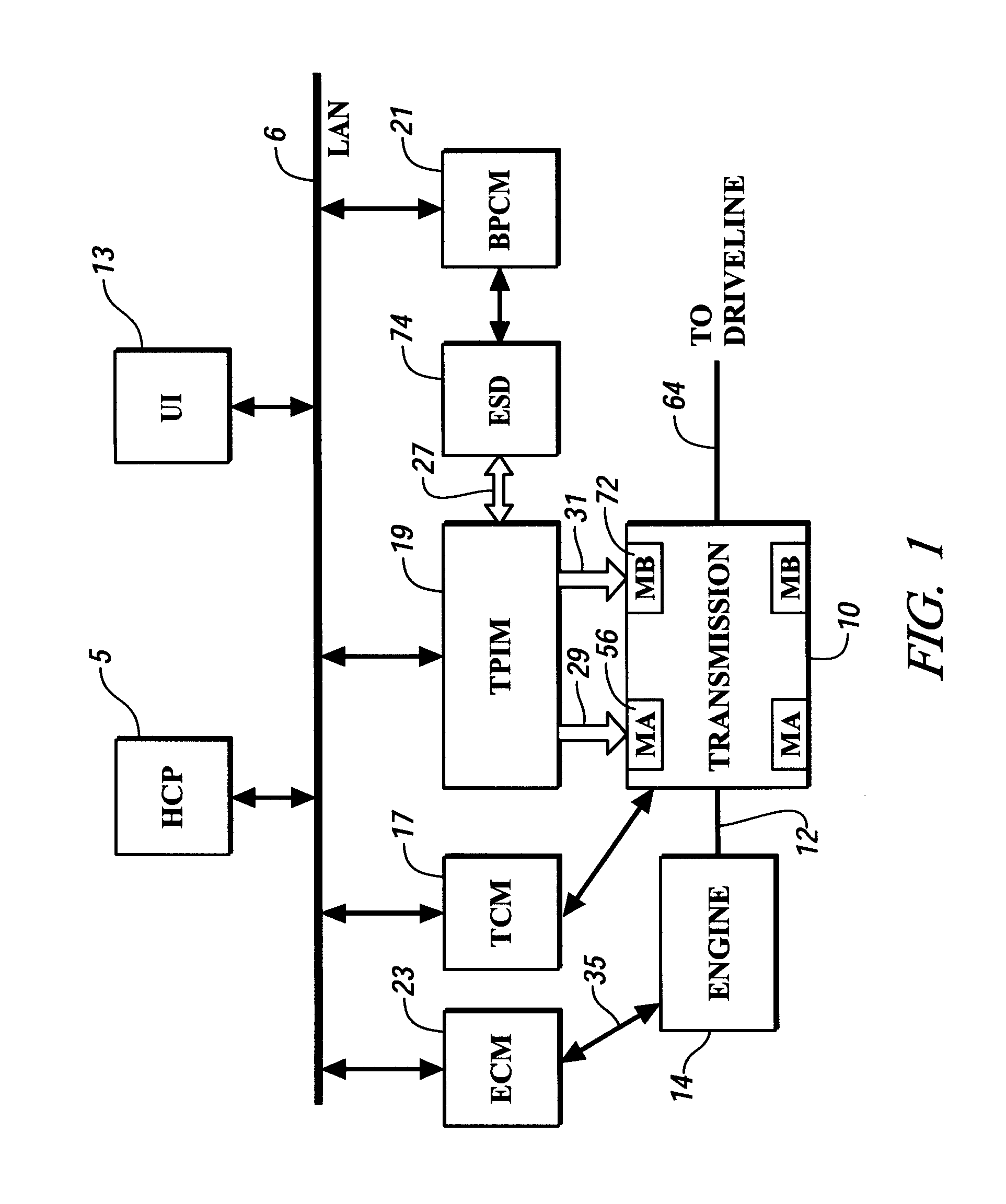 Method and apparatus for real-time life estimation of an electric energy storage device in a hybrid electric vehicle