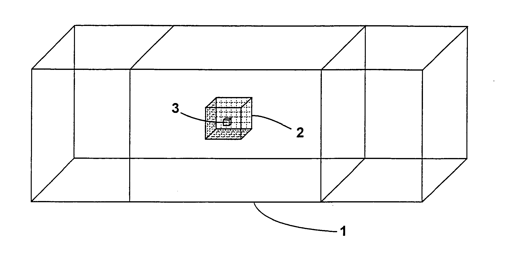 Method of determining a three-dimensional velocity field in a volume