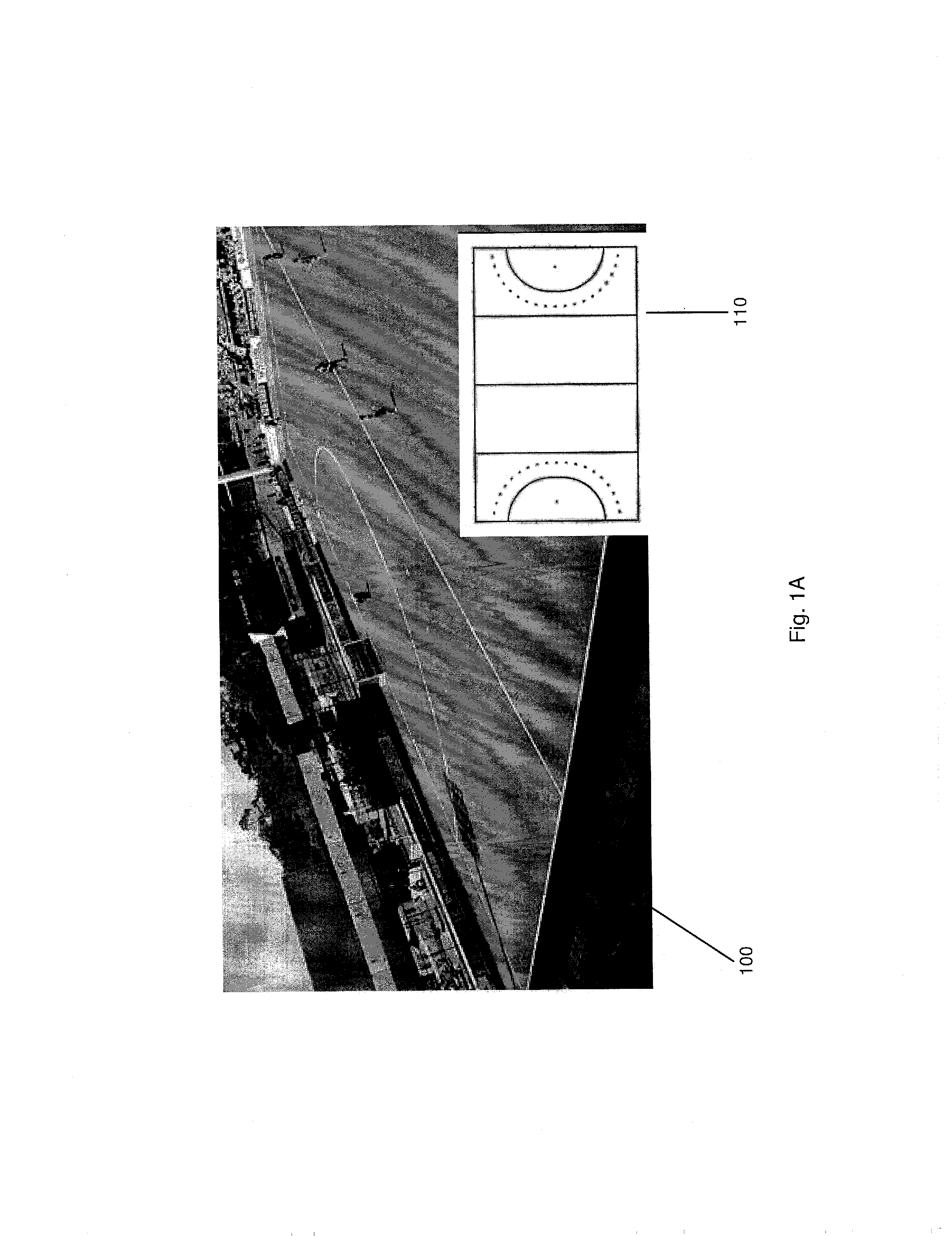 Method And System For Determining Camera Parameters From A Long Range Gradient Based On Alignment Differences In Non-Point Image Landmarks