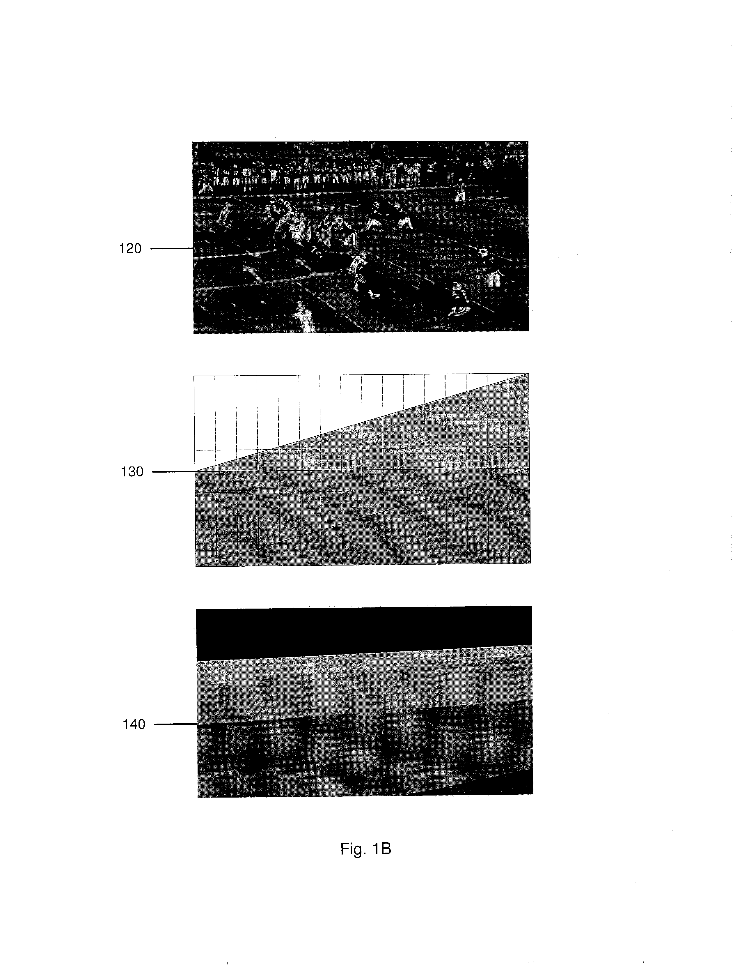Method And System For Determining Camera Parameters From A Long Range Gradient Based On Alignment Differences In Non-Point Image Landmarks