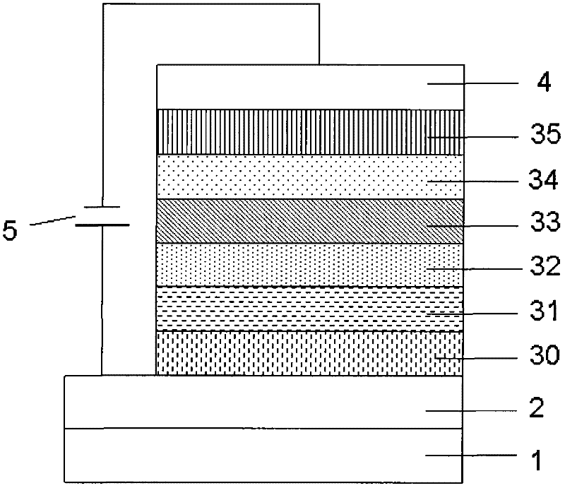 White light organic electroluminescent device and manufacturing method thereof