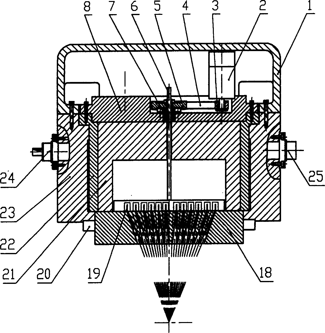 Gamma ray radiator