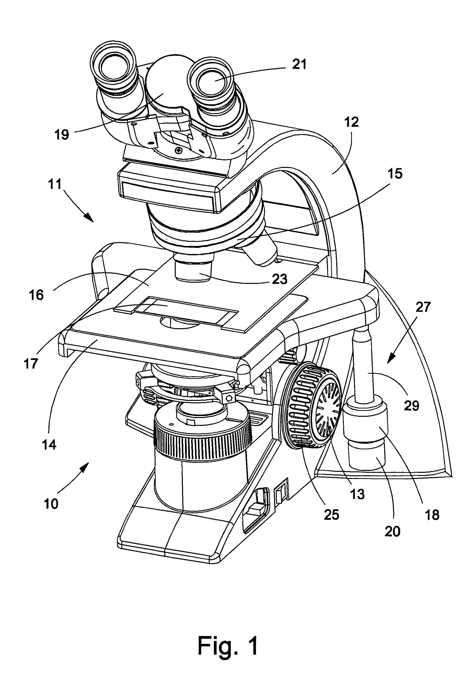 Interchangeable microscope stage drive assembly