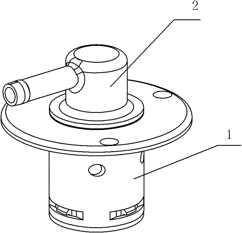 Oil spillage cutoff valve