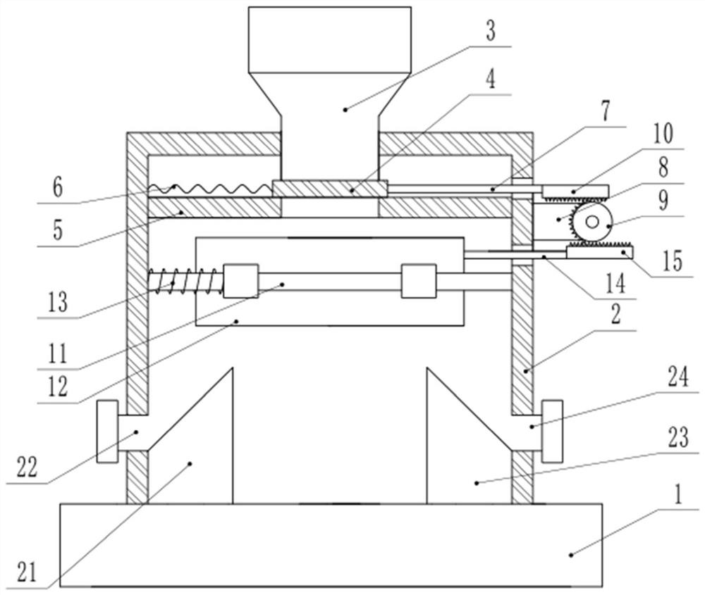 A kind of superfine natural pearl powder screening device