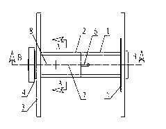 Automatic positioning paper-delivery shaft structure of journal printer