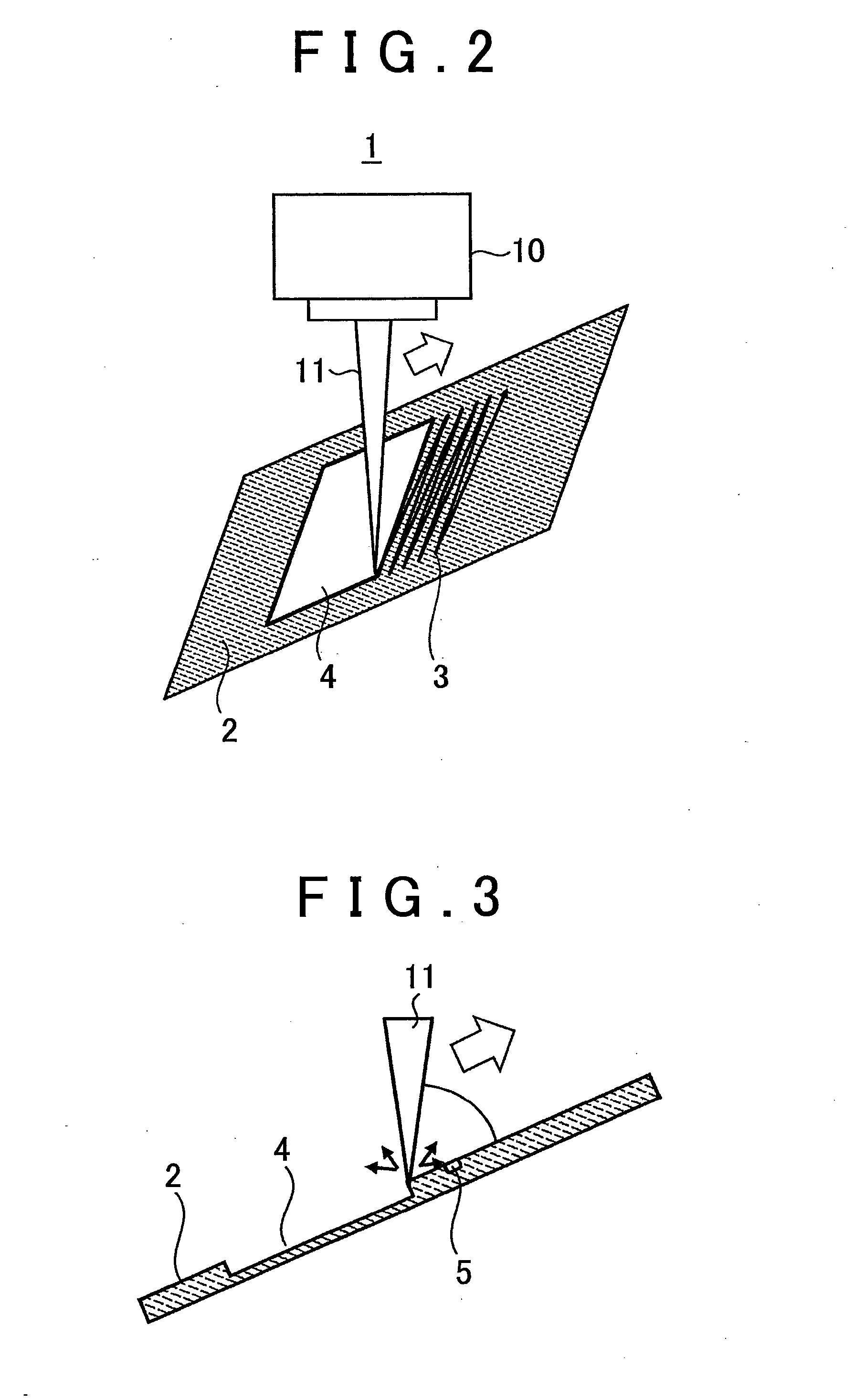 Laser surface treatment method and laser surface treatment apparatus with radiating the surface to be treated along an acute angle
