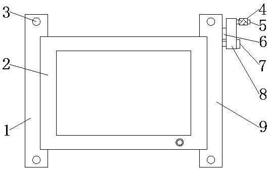 Support for liquid crystal TV