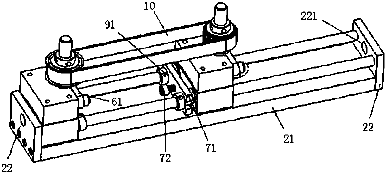 Synchronous belt measuring device