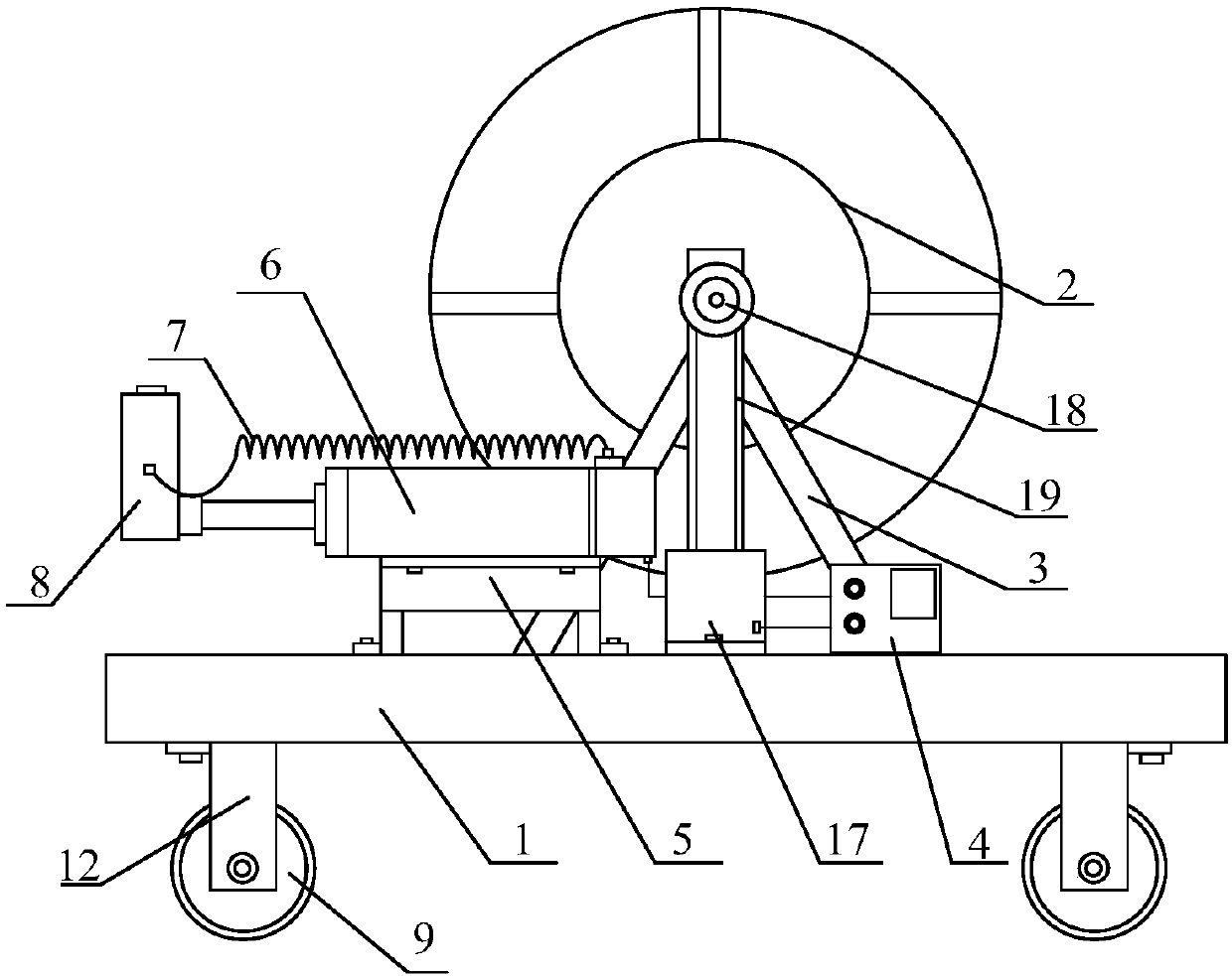Automatic threading machine with automatic wire-twisting function