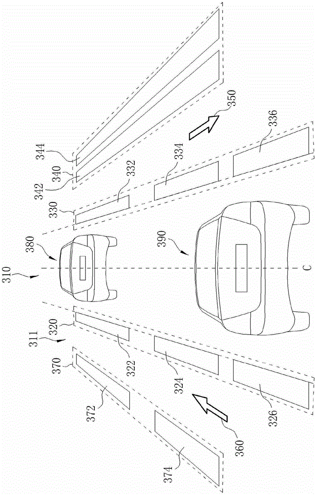 LDW system, lane recognition device and related method