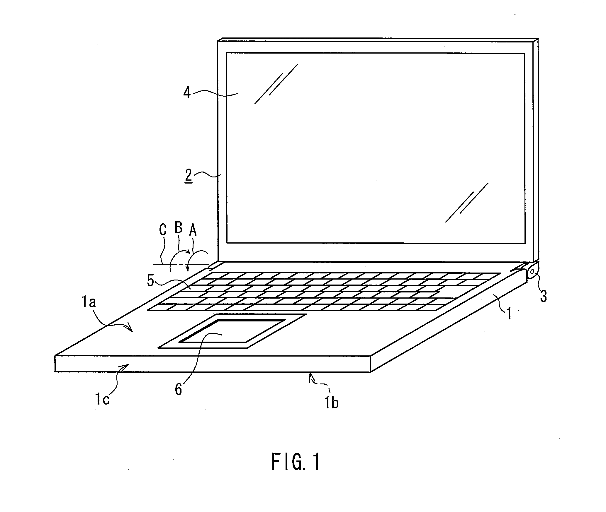 Supporting member and electronic apparatus