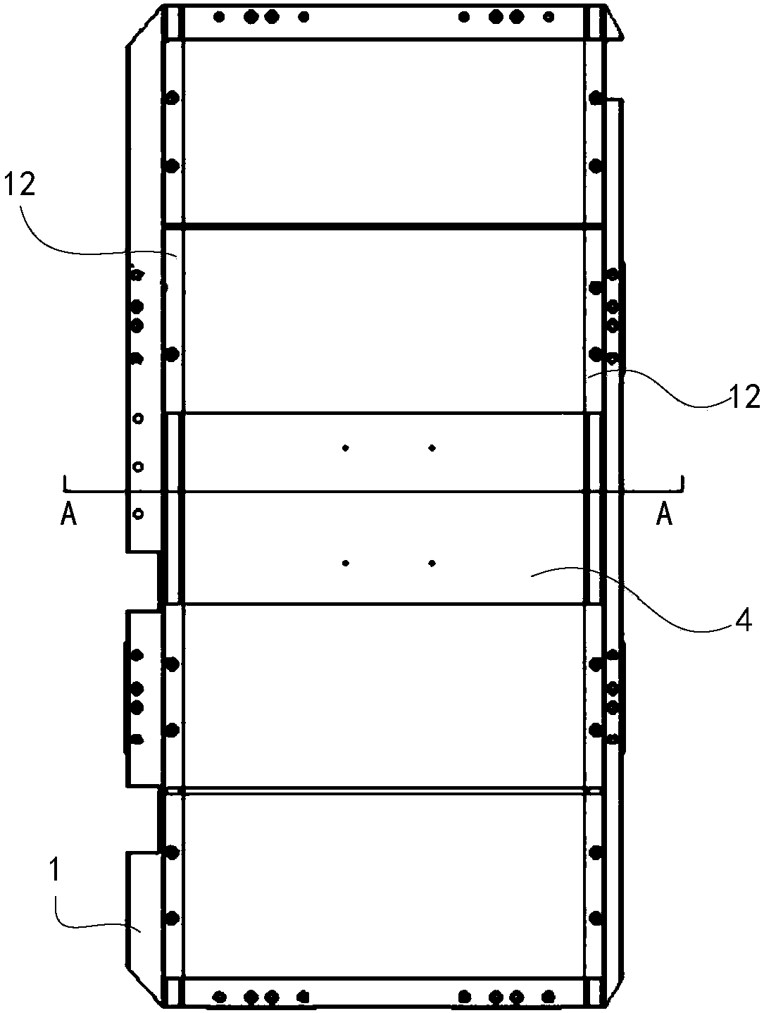 Two-layer module bracket and battery pack