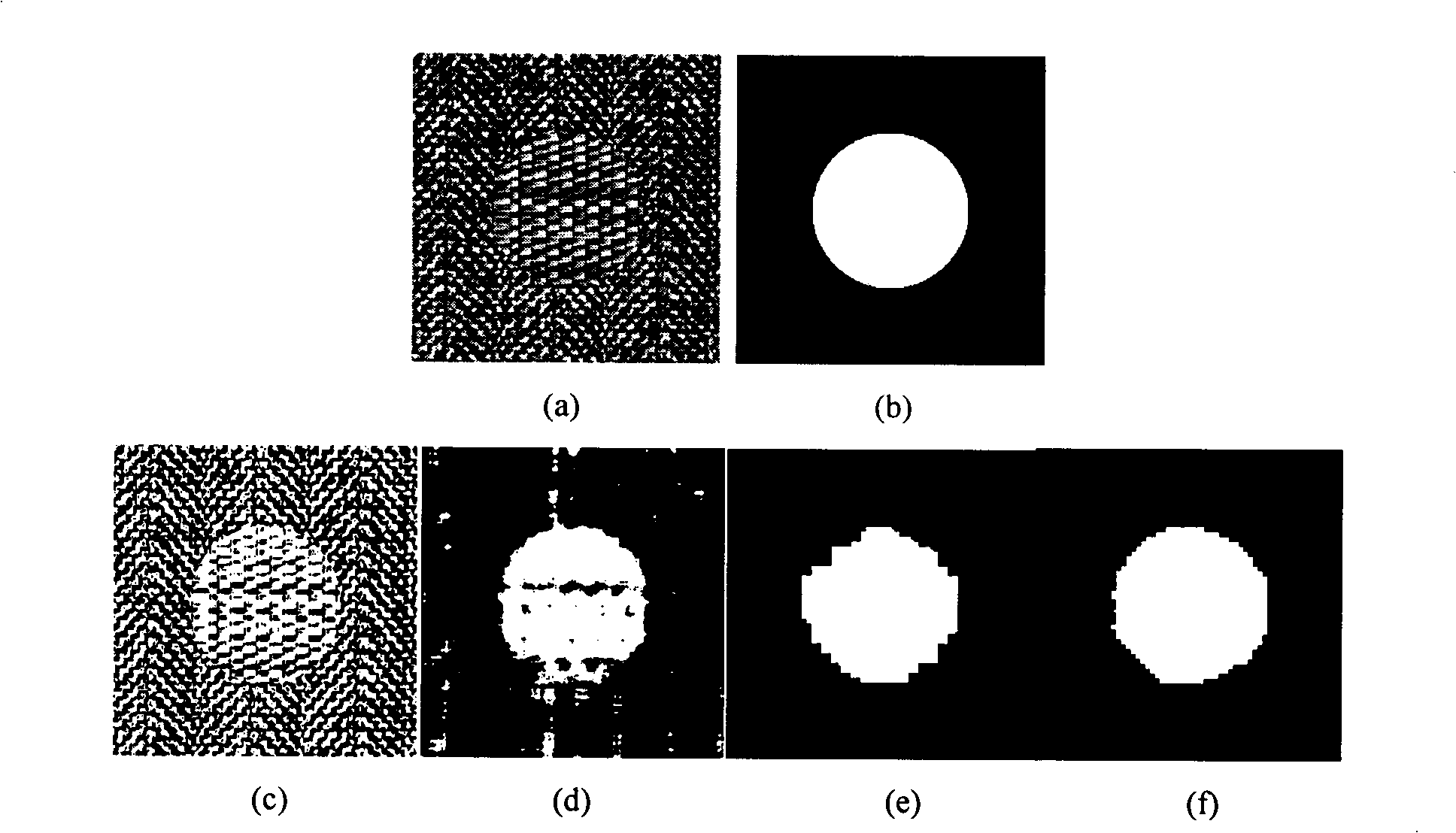 Method for segmenting image based on wavelet domain concealed Markov tree model