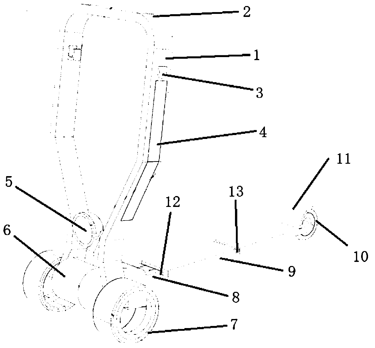 Novel shopping electric trolley for supermarkets