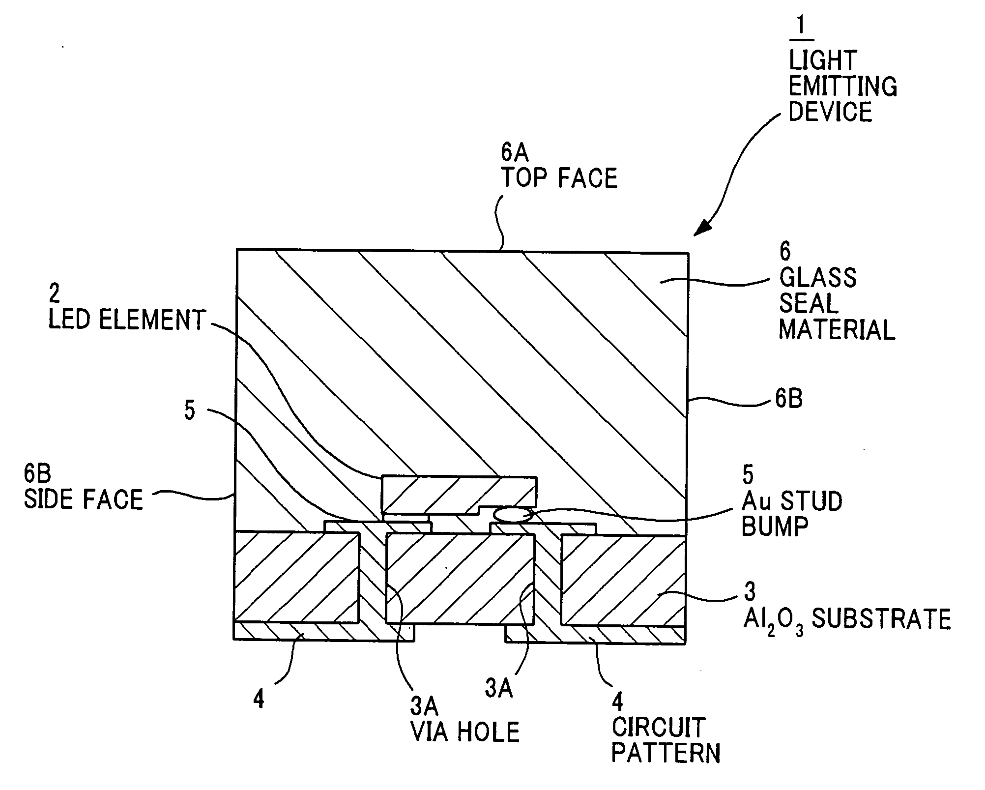 Solid-state element and solid-state element device