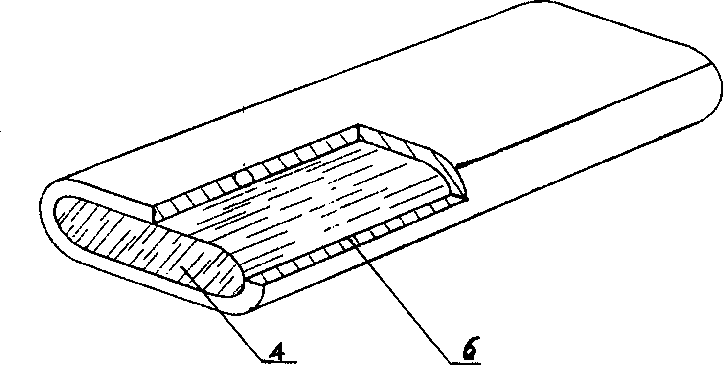 Production method of fully coated copper core composite rod