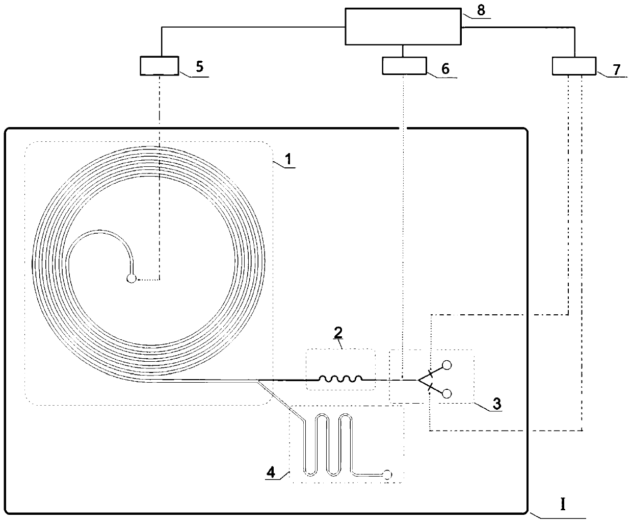 Microfluid control system for separating, focusing and sorting of rare cells and application