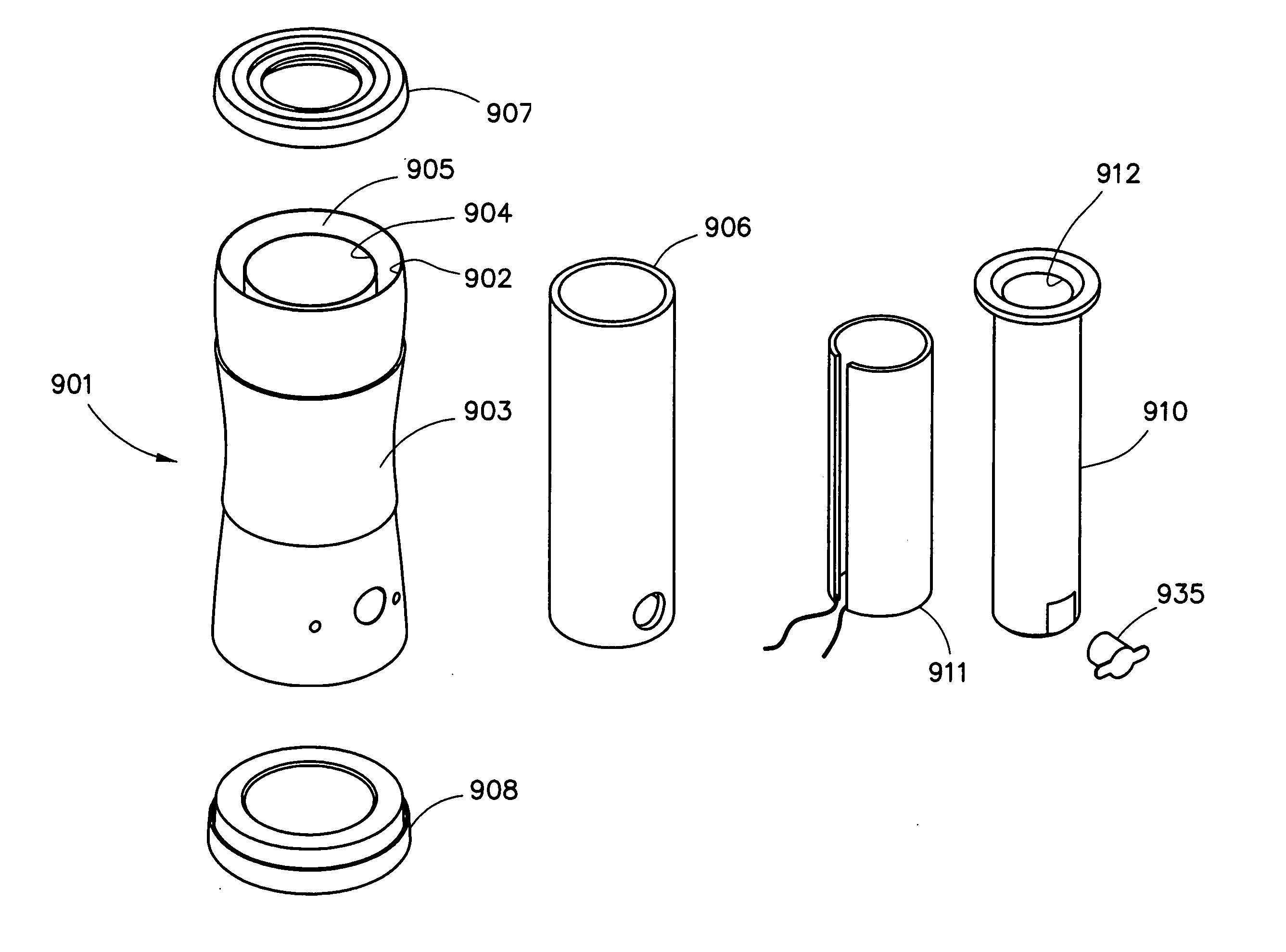 Assembly for cooking elongated food products