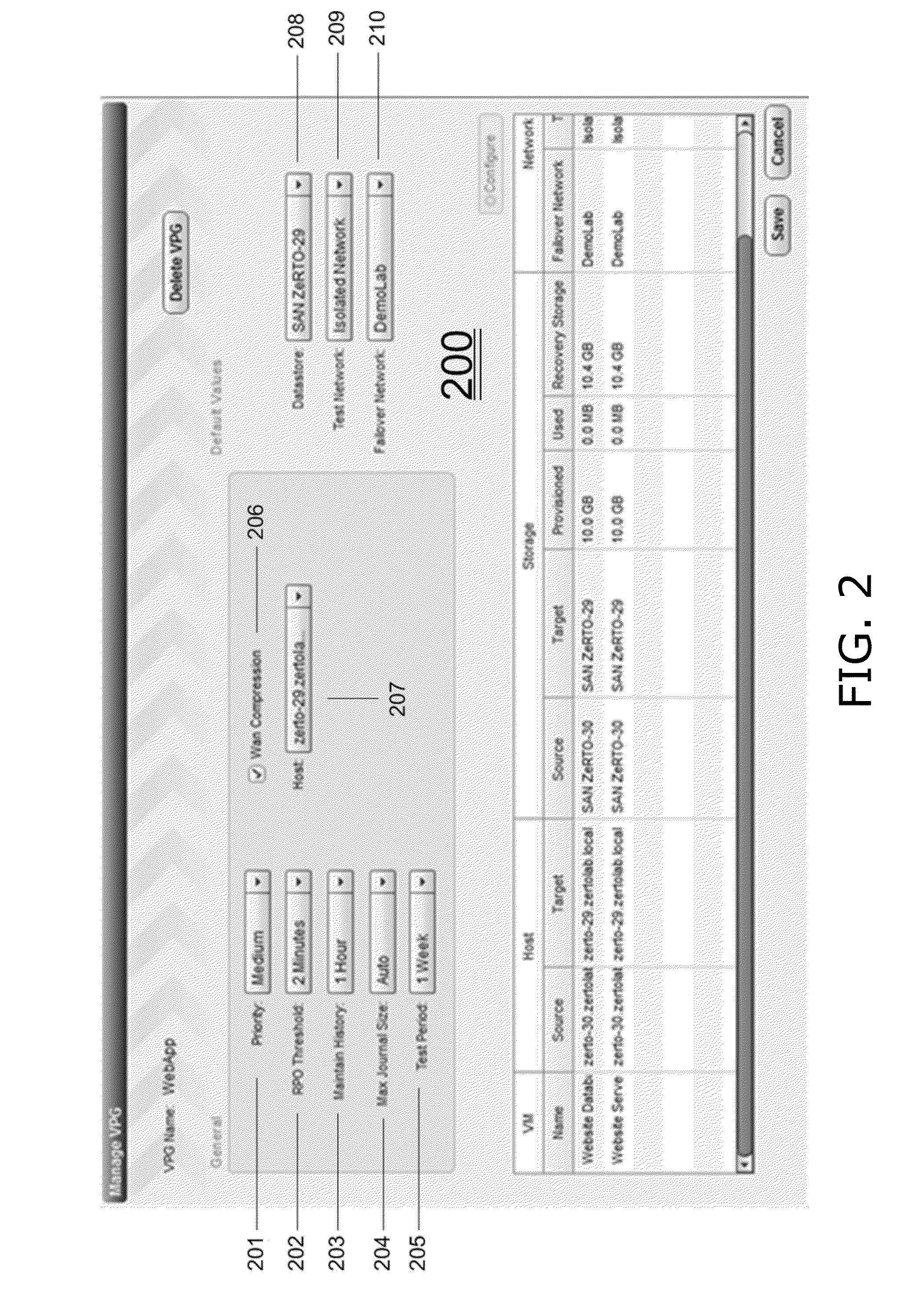 Methods and apparatus for time-based dynamically adjusted journaling