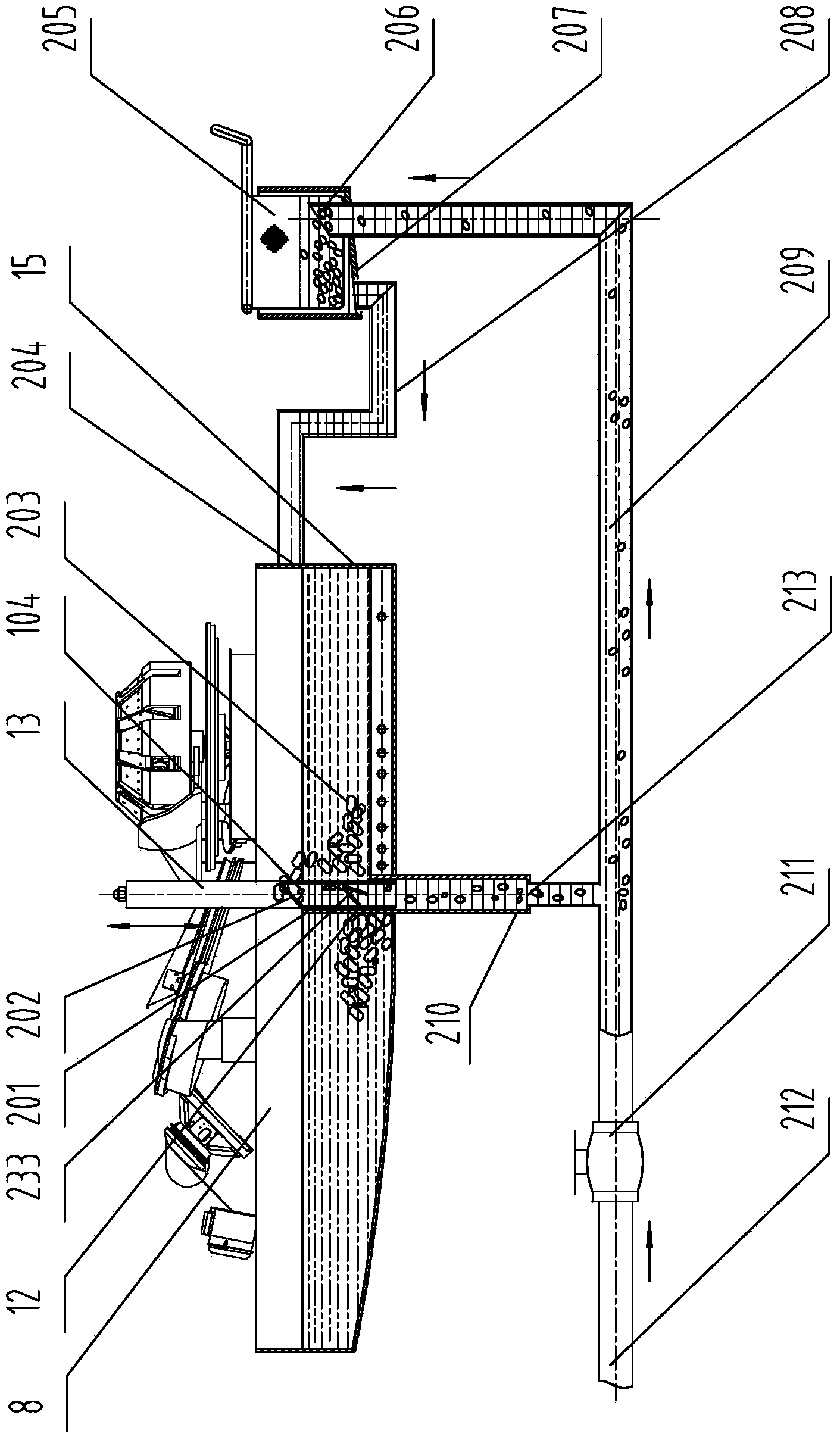 Comprehensive treatment method and comprehensive treatment device for cocoons without ends and basinetto silks on end neatening and groping head of automatic silk reeling machine