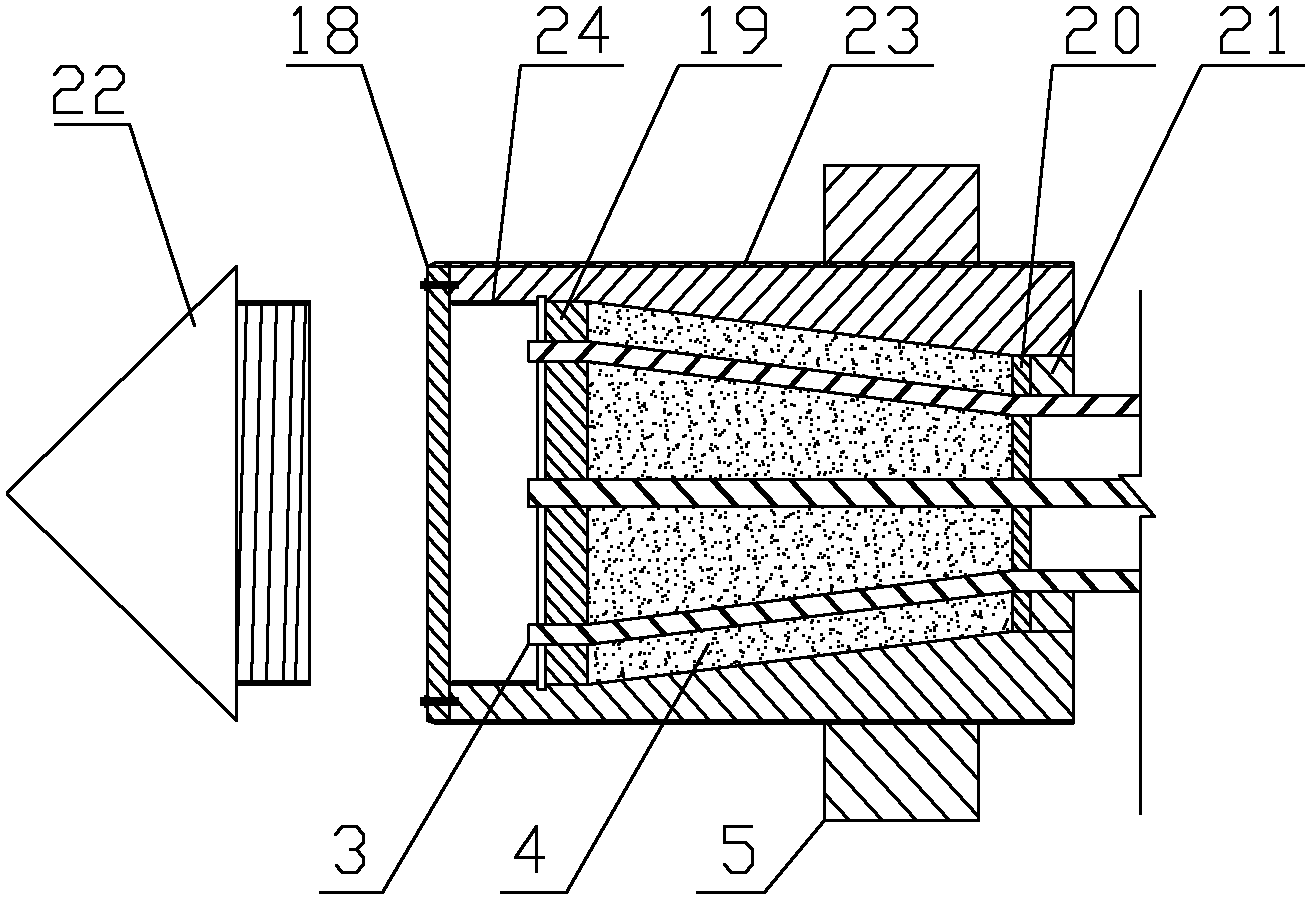 Rock bolt system based on fiber reinforced plastic bolt and ultrahigh-performance cement-based bonding and anchoring medium