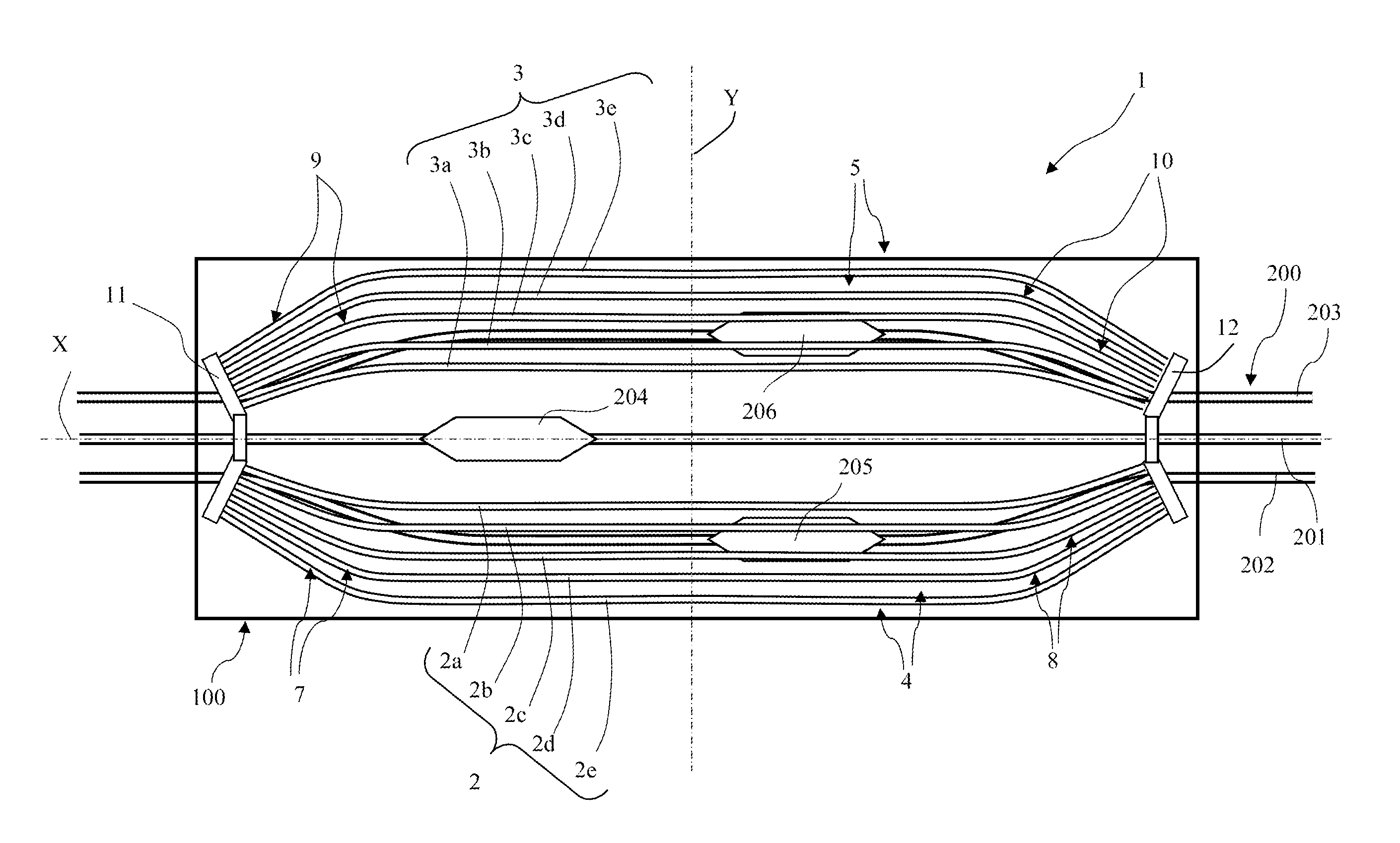 Shielding of high voltage cables