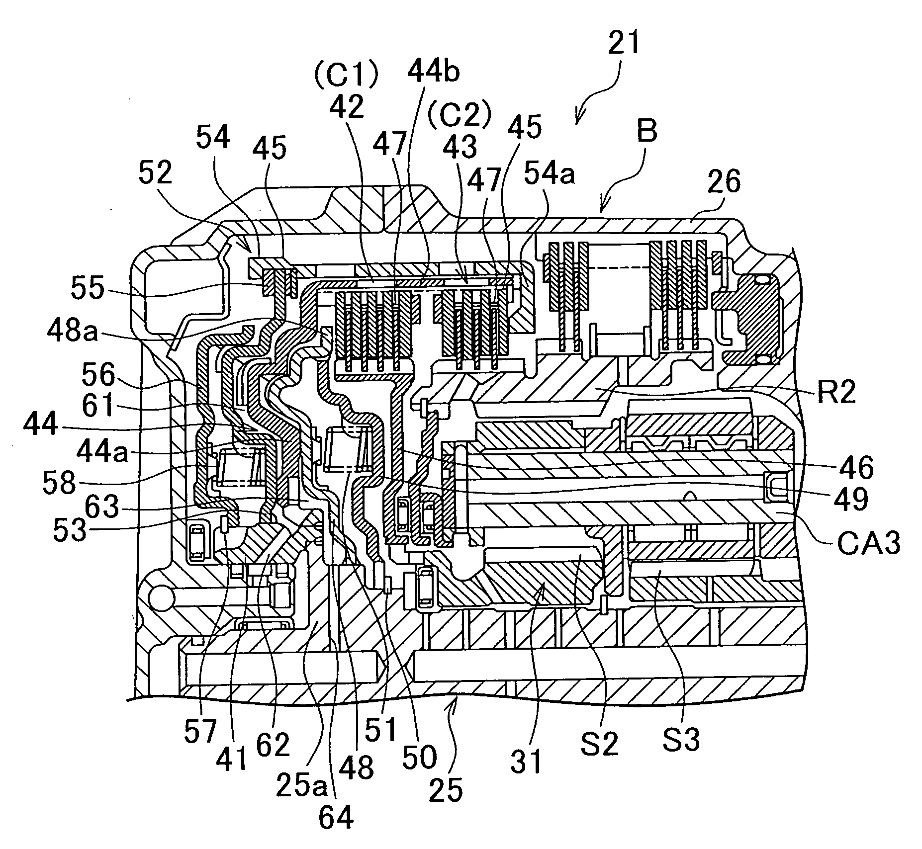 Frictional engagement device