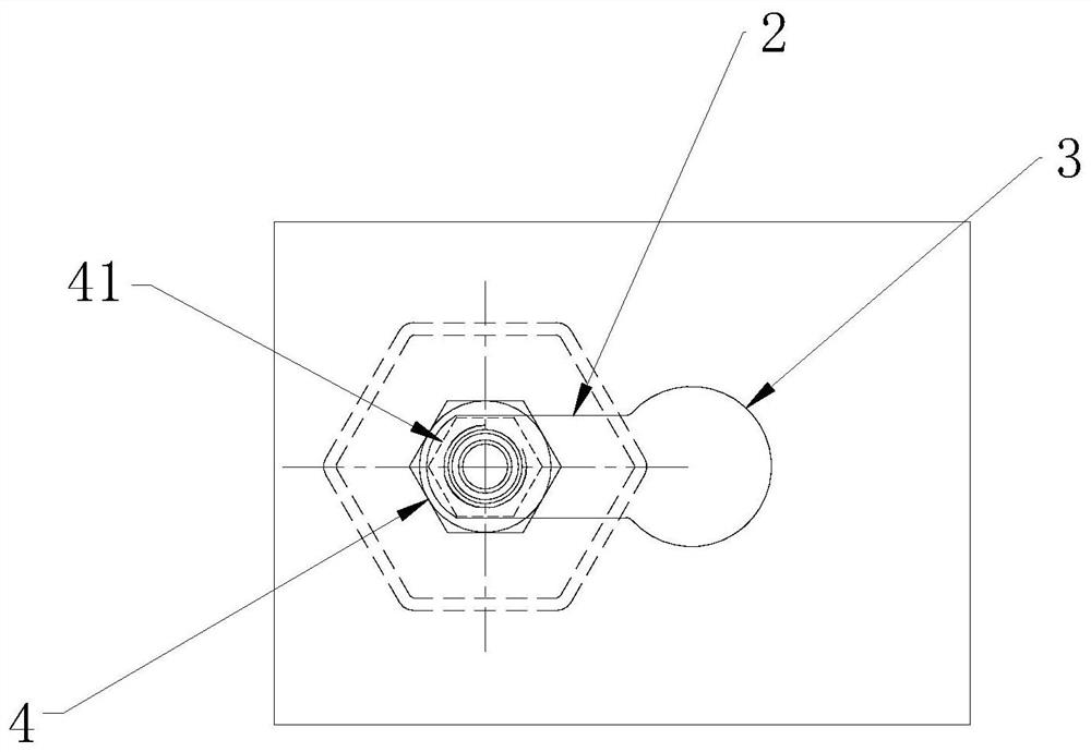 Adjustable foot and washing machine