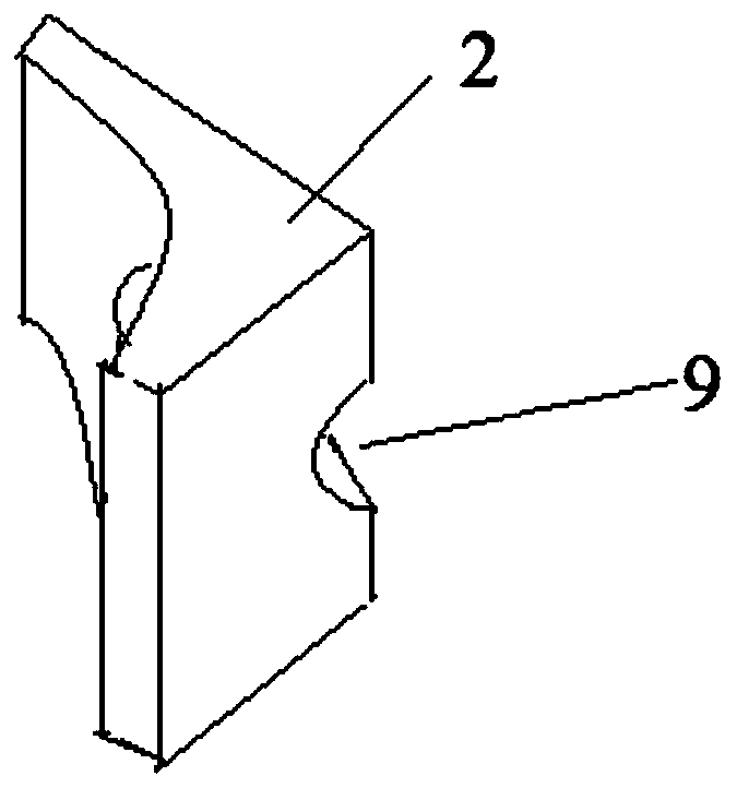 A pull-out test loading device