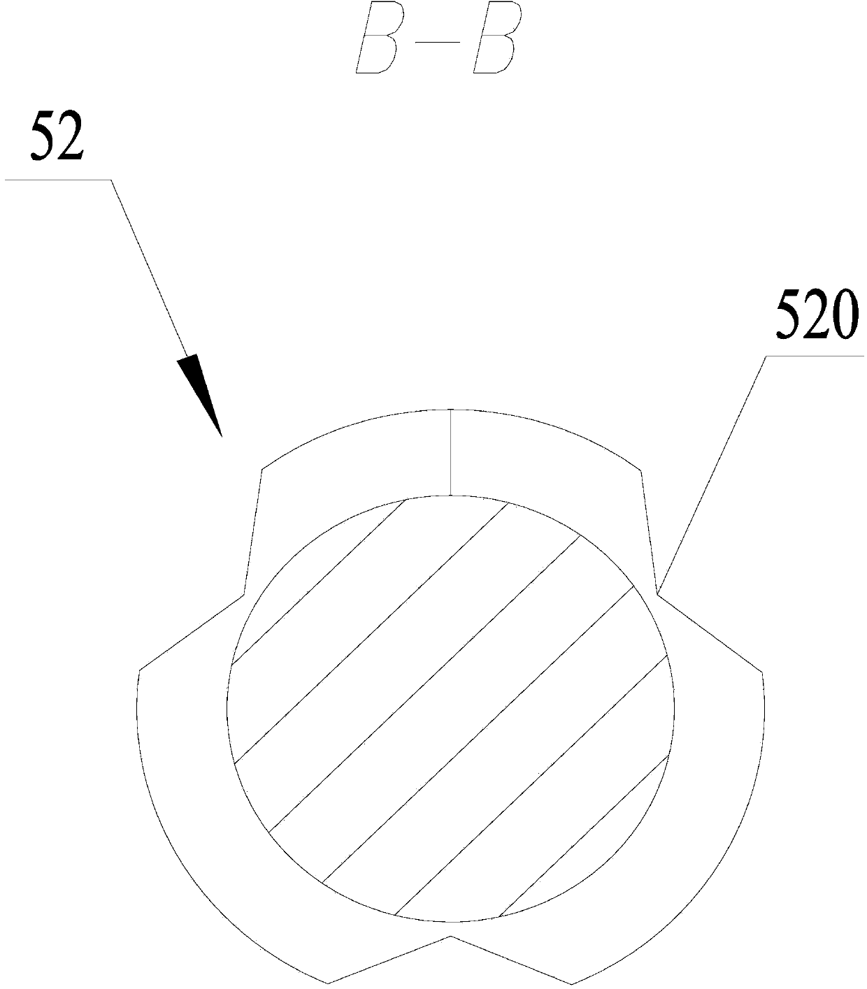 Special-shaped hole broach and machining process method thereof