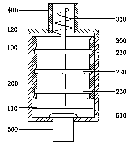 Adsorption device for wastewater treatment