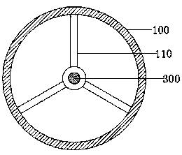 Adsorption device for wastewater treatment