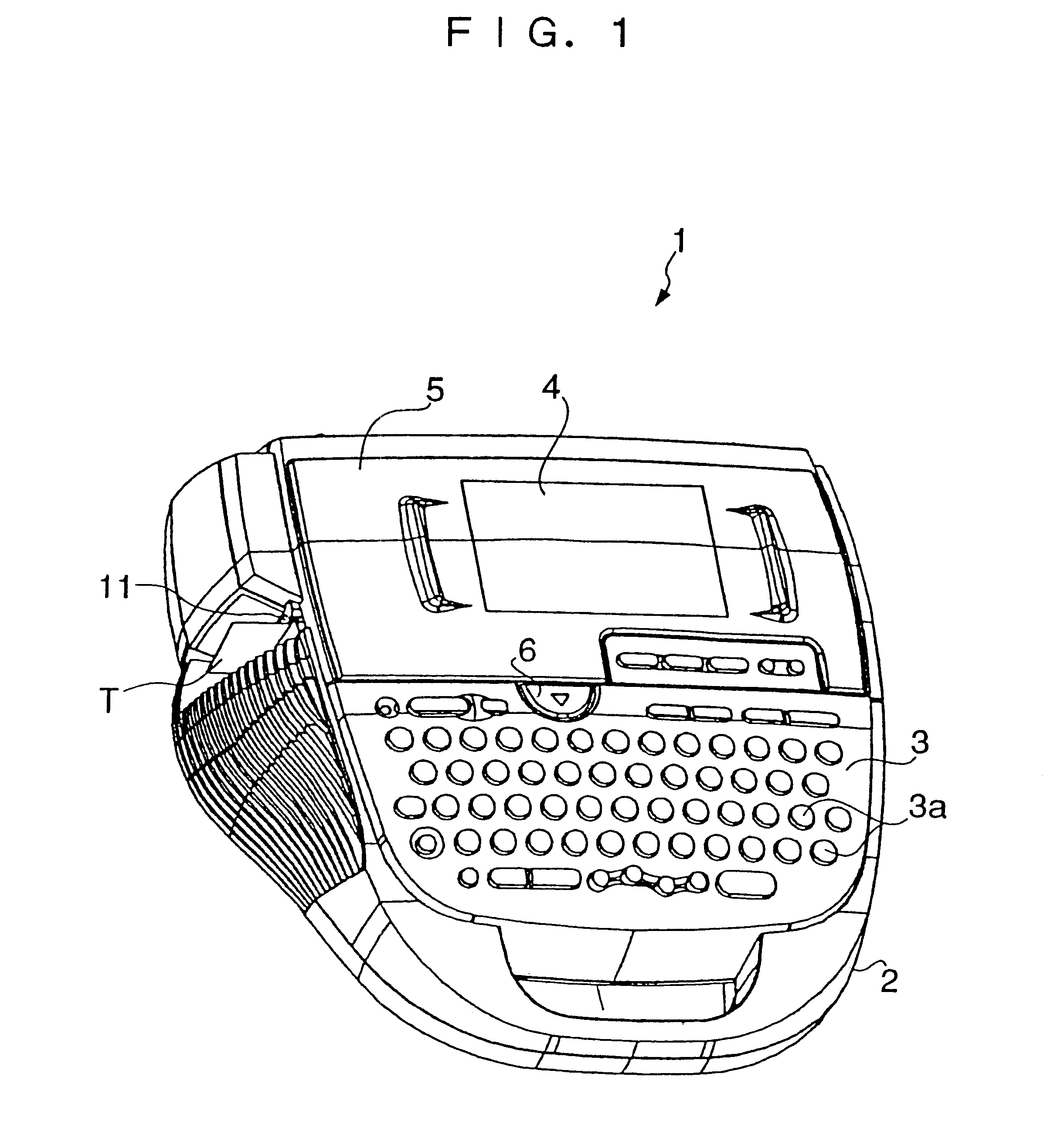Tape cartridge-holding mechanism and tape printing apparatus including the same