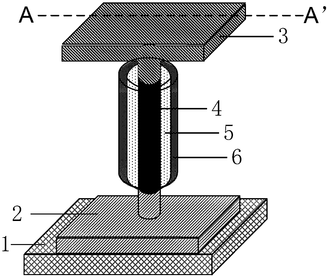 Asymmetric Schottky source drain transistor and preparing method thereof