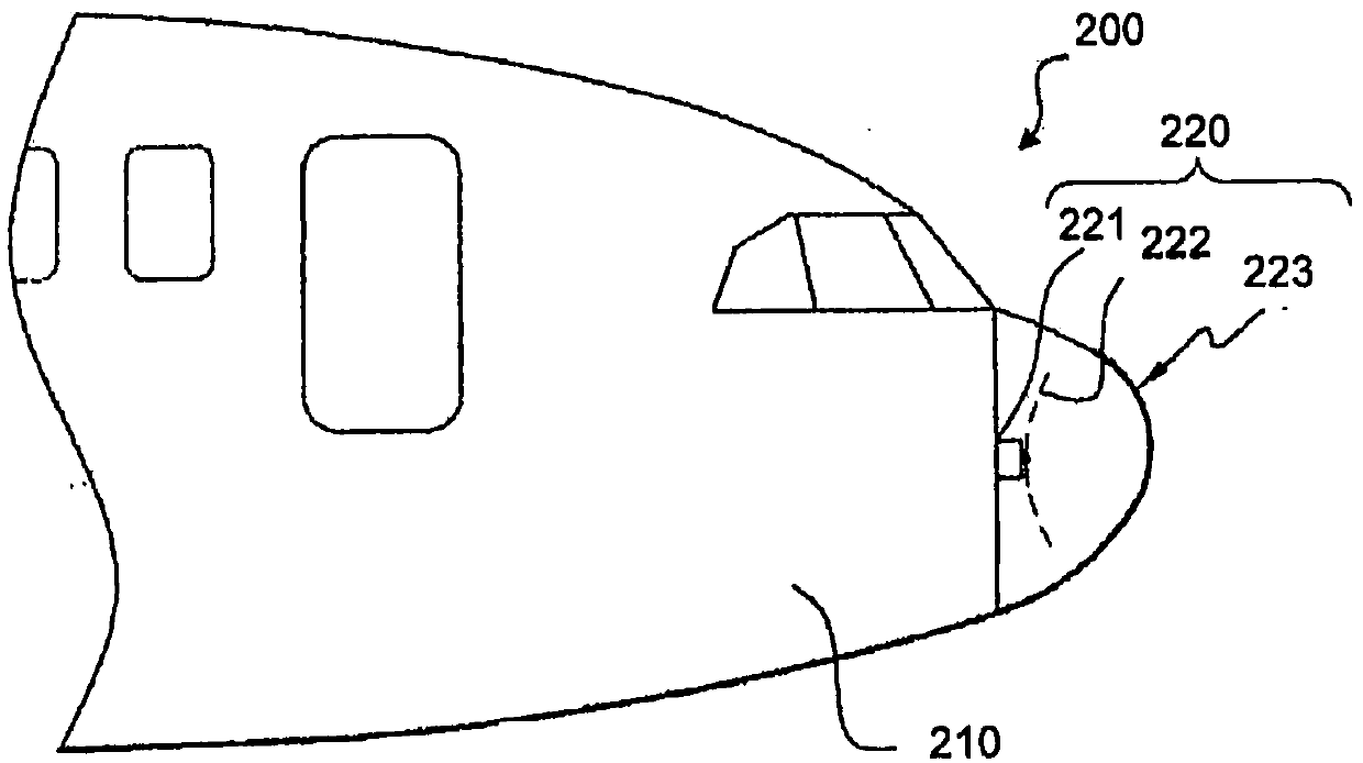 Segmented lightning diverter element having integrated ESD protection