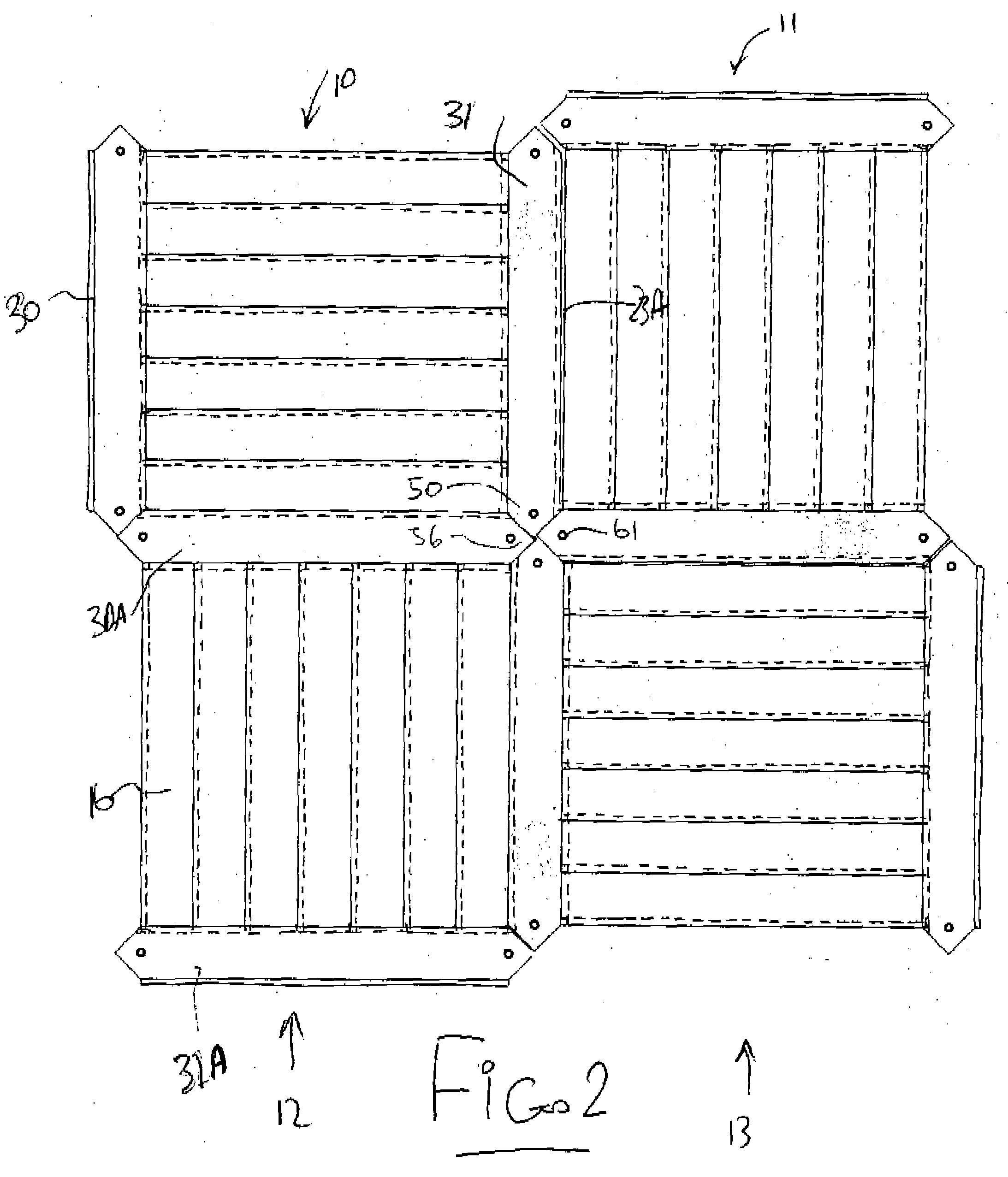 Method of forming rectangular panels for use in a panelling system