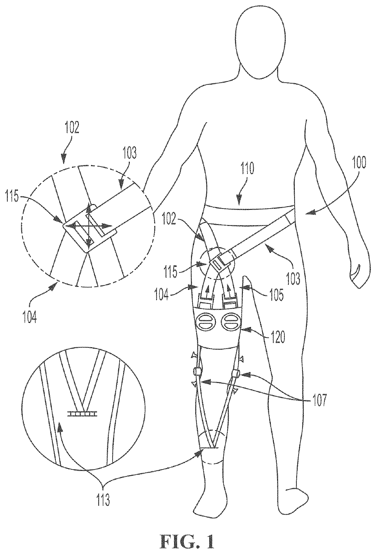 Soft exosuit for assistance with human motion