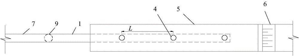 Underflow energy dissipater with pressurized pipeline used for outflow