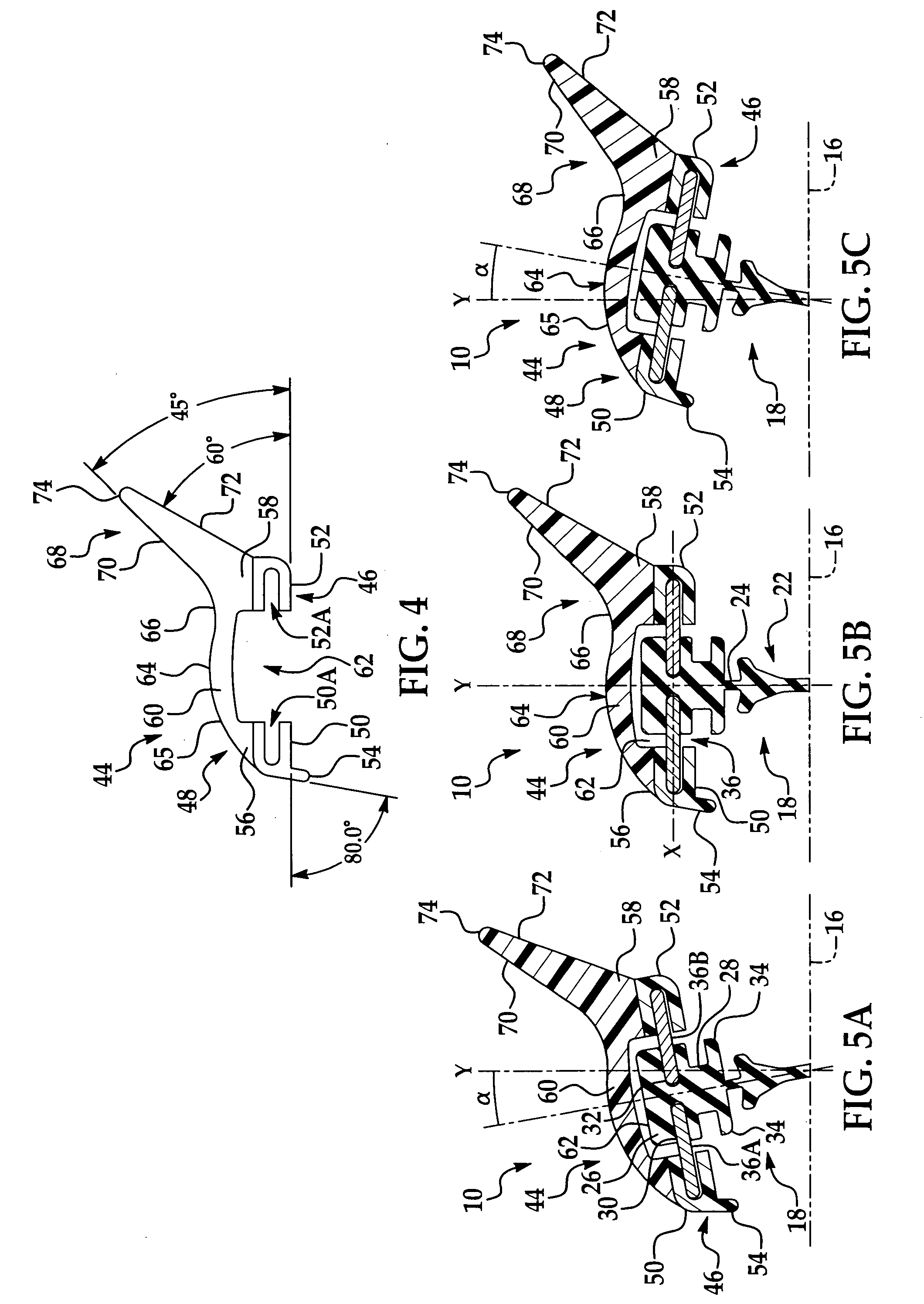 Windshield wiper assembly having an optimized airfoil