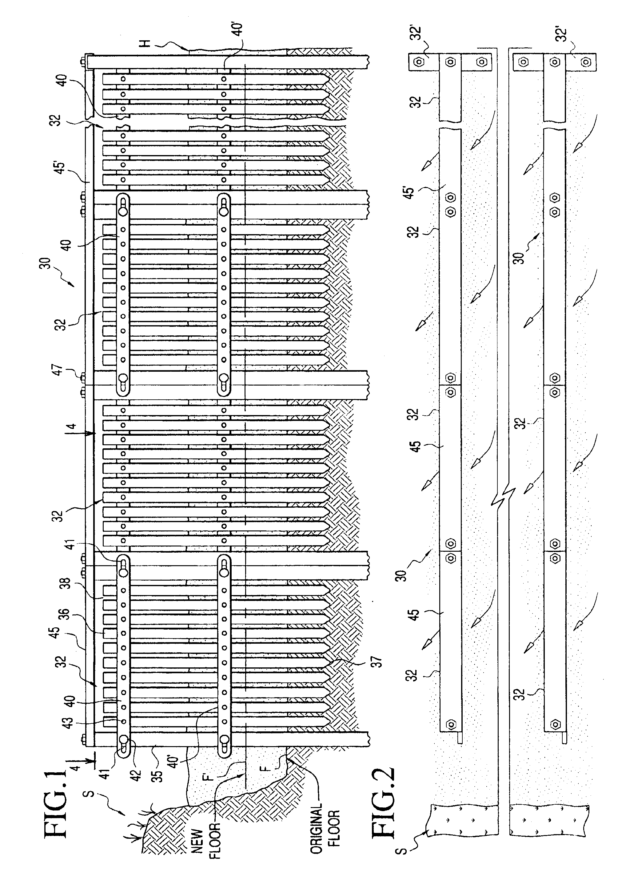 Permanent and semi-permanent groyne structures and method for shoreline and land mass reclamation