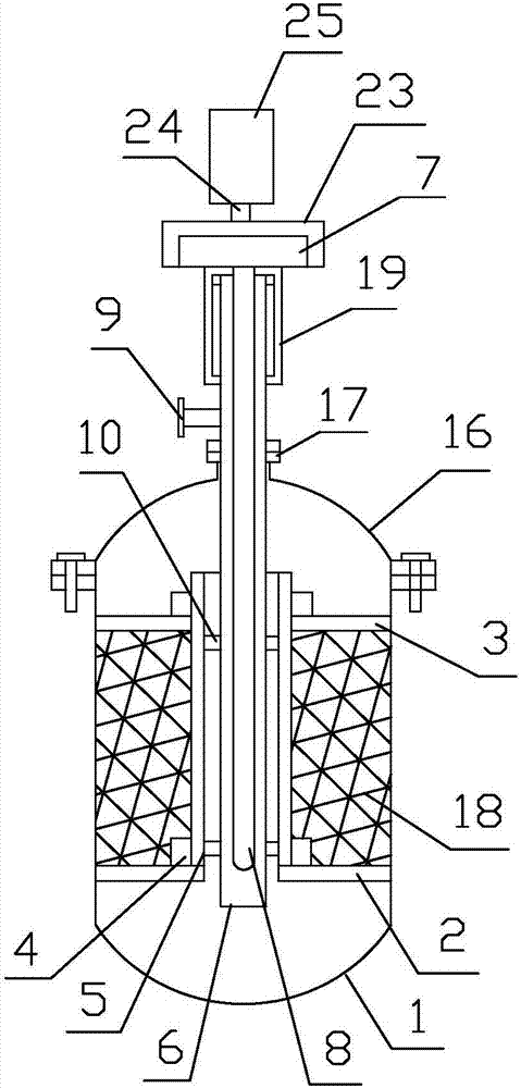 Multifunctional molecular sieve dehydrating tower