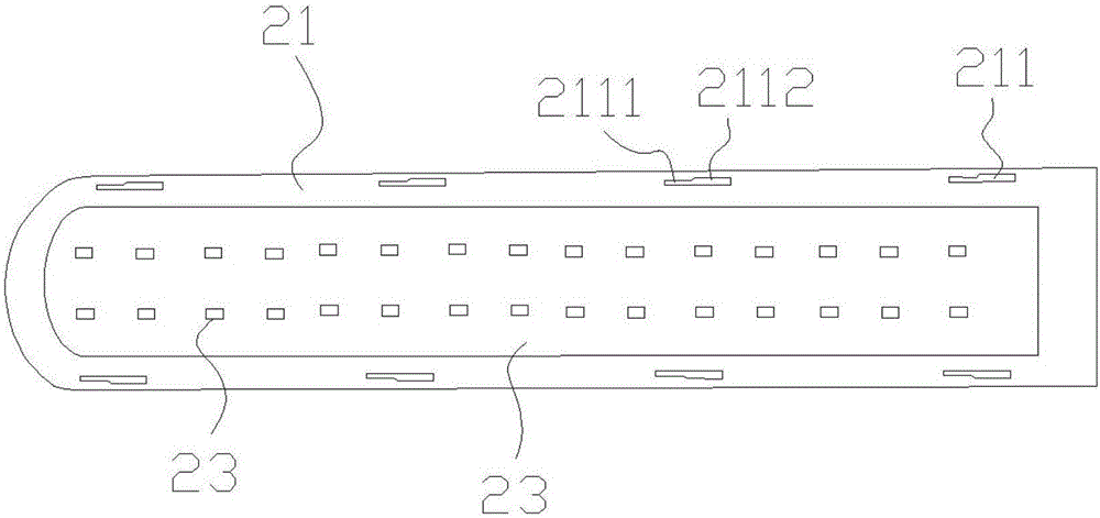 Injection molding process method for LED lamp integrally formed through injection molding