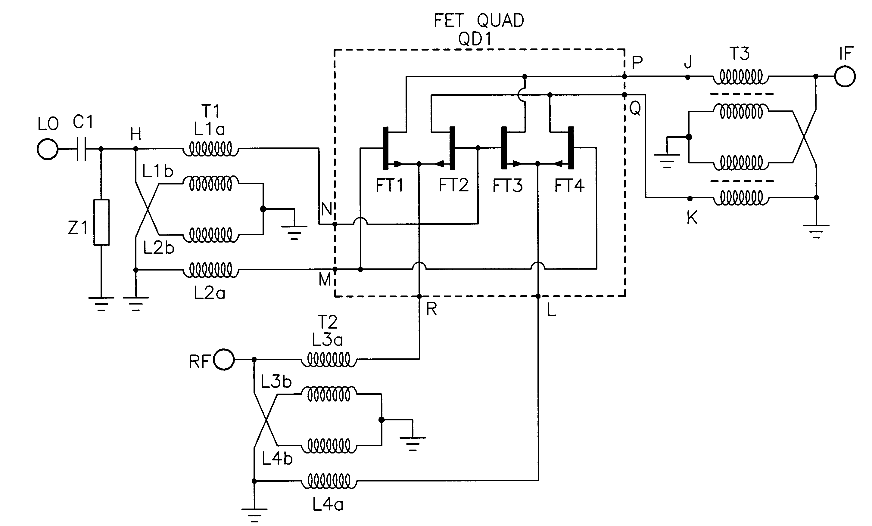 LTCC fet mixer