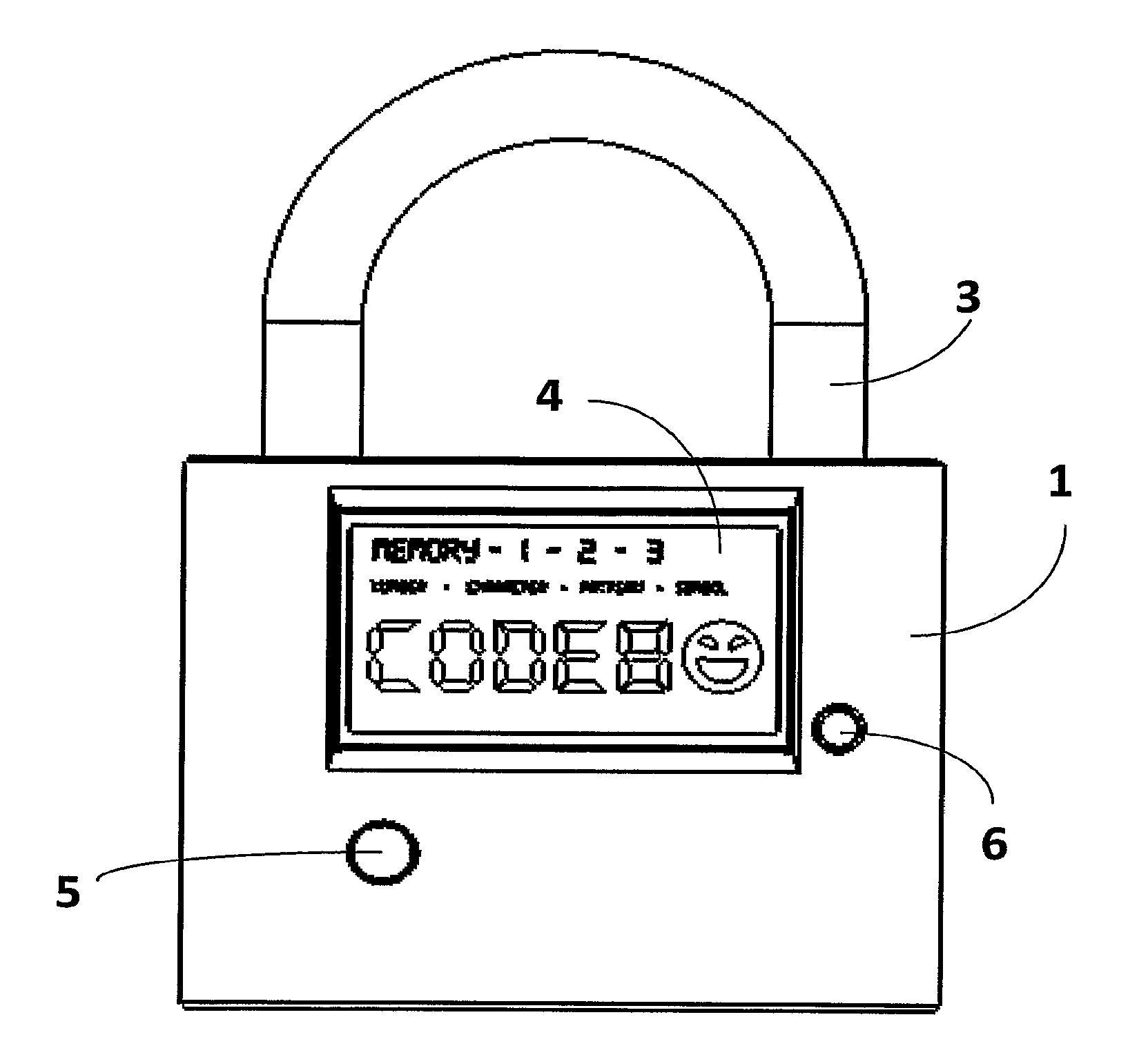 Electronic combination lock