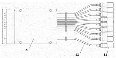 Pluggable planar optical waveguide device and manufacturing method thereof